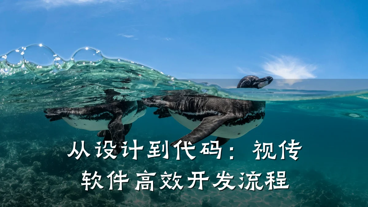 从设计到代码:视传软件高效开发流程