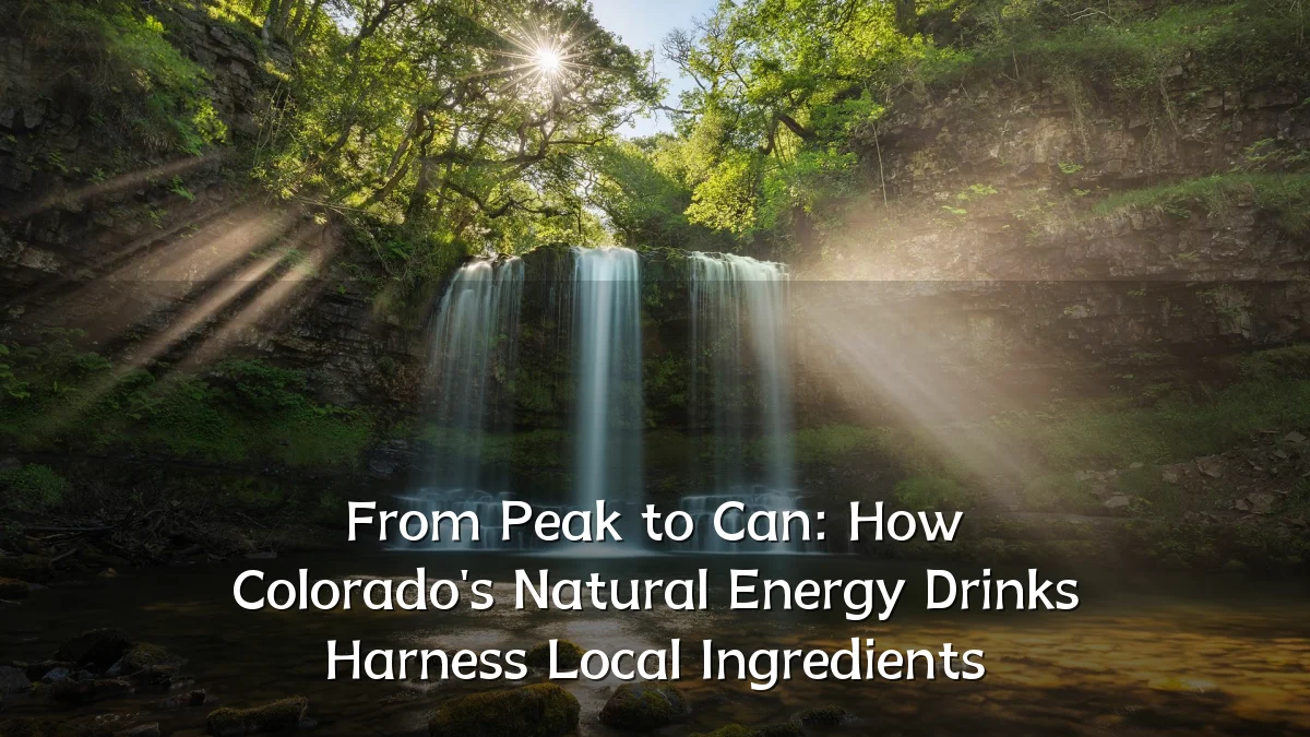 From Peak to Can: How Colorado's Natural Energy Drinks Harness Local Ingredients