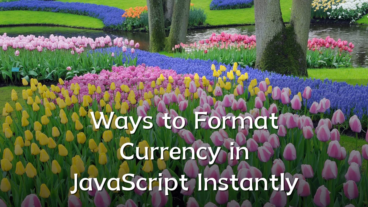 Ways to Format Currency in JavaScript Instantly