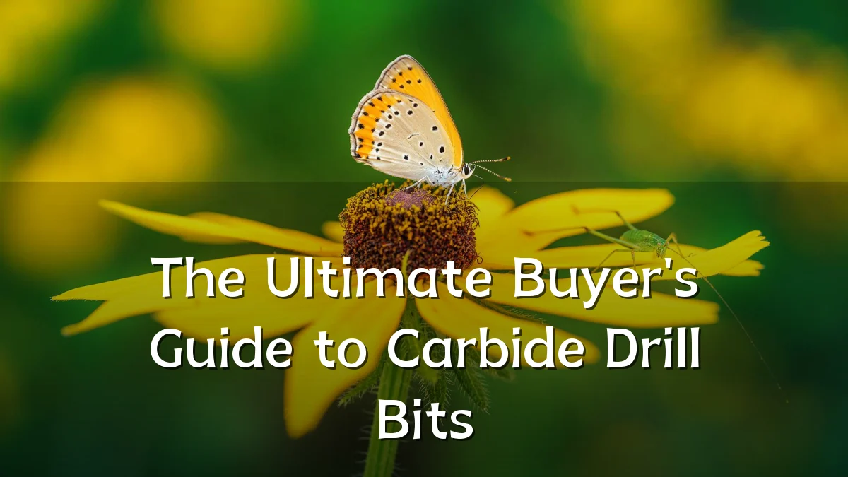 The Ultimate Buyer's Guide to Carbide Drill Bits