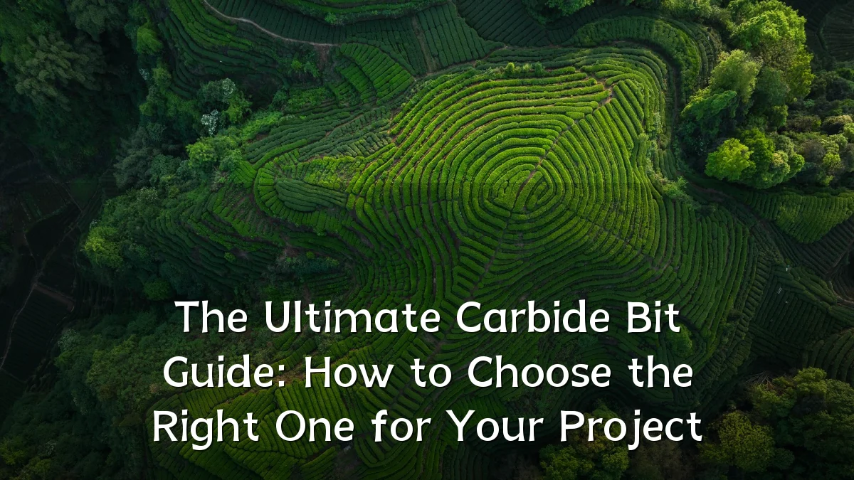 The Ultimate Carbide Bit Guide: How to Choose the Right One for Your Project