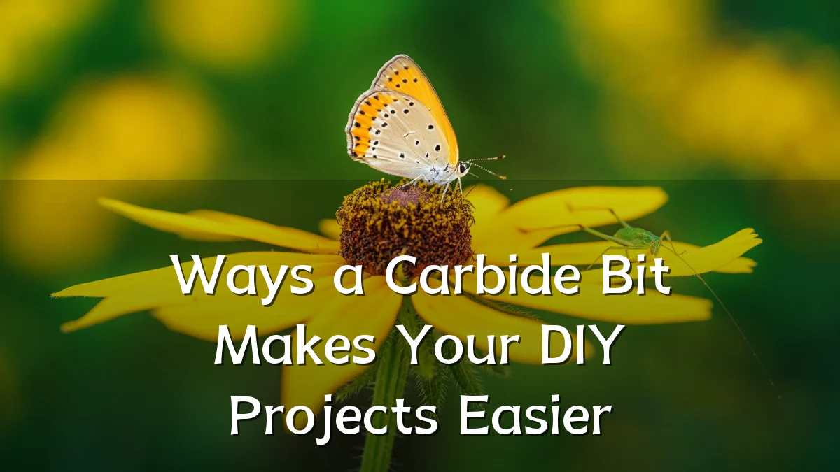 Ways a Carbide Bit Makes Your DIY Projects Easier