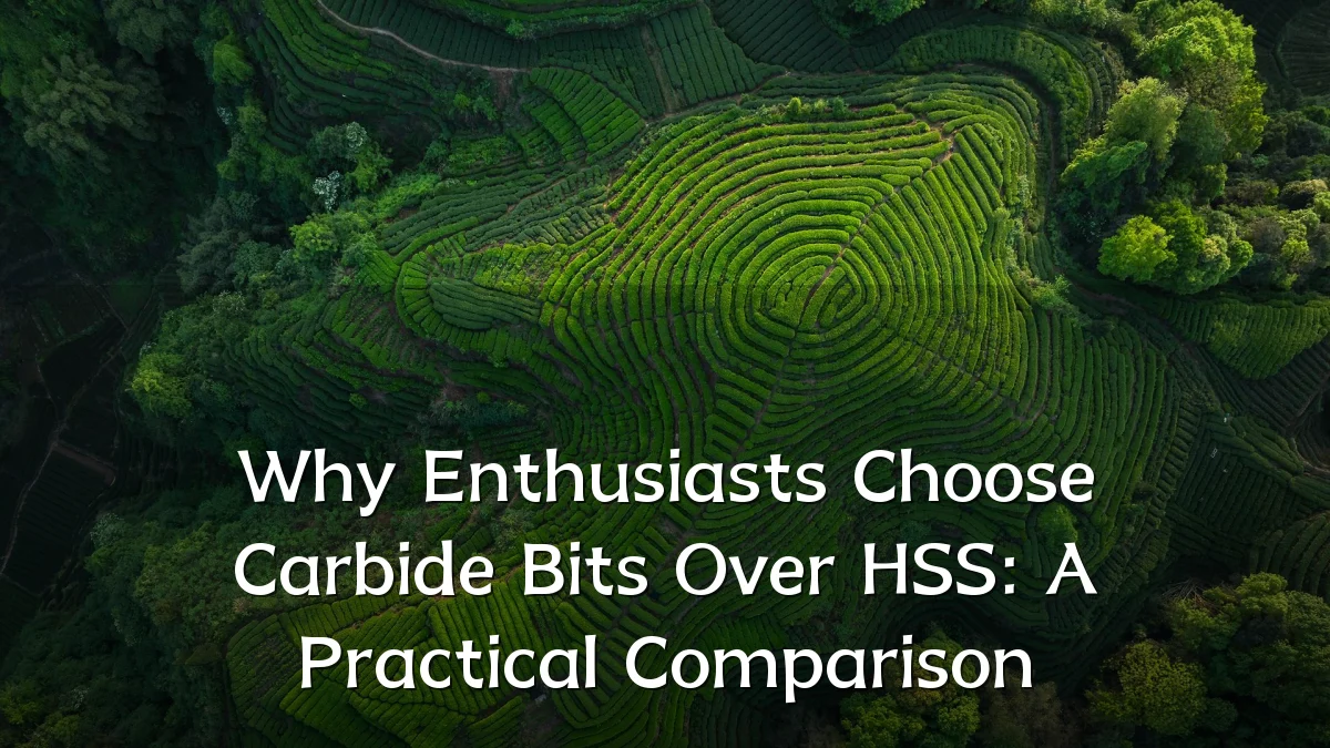 Why Enthusiasts Choose Carbide Bits Over HSS: A Practical Comparison