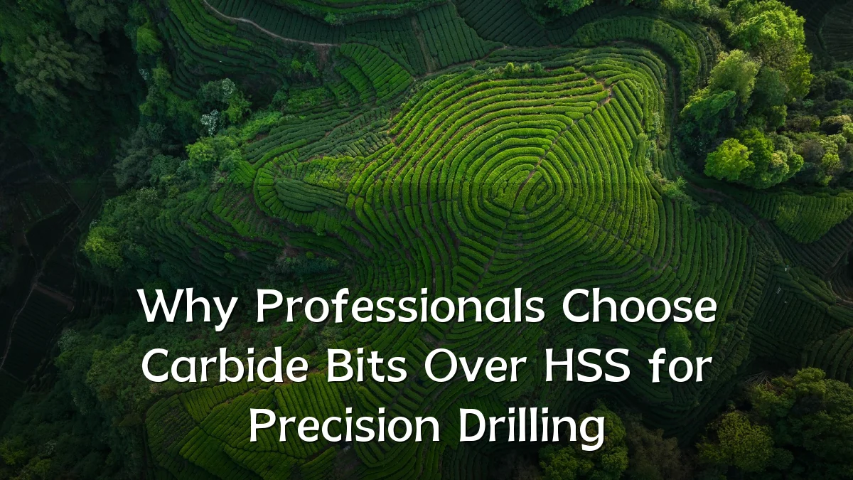 Why Professionals Choose Carbide Bits Over HSS for Precision Drilling