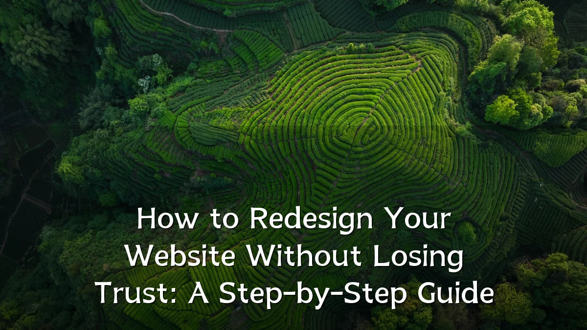 How to Redesign Your Website Without Losing Trust: A Step-by-Step Guide